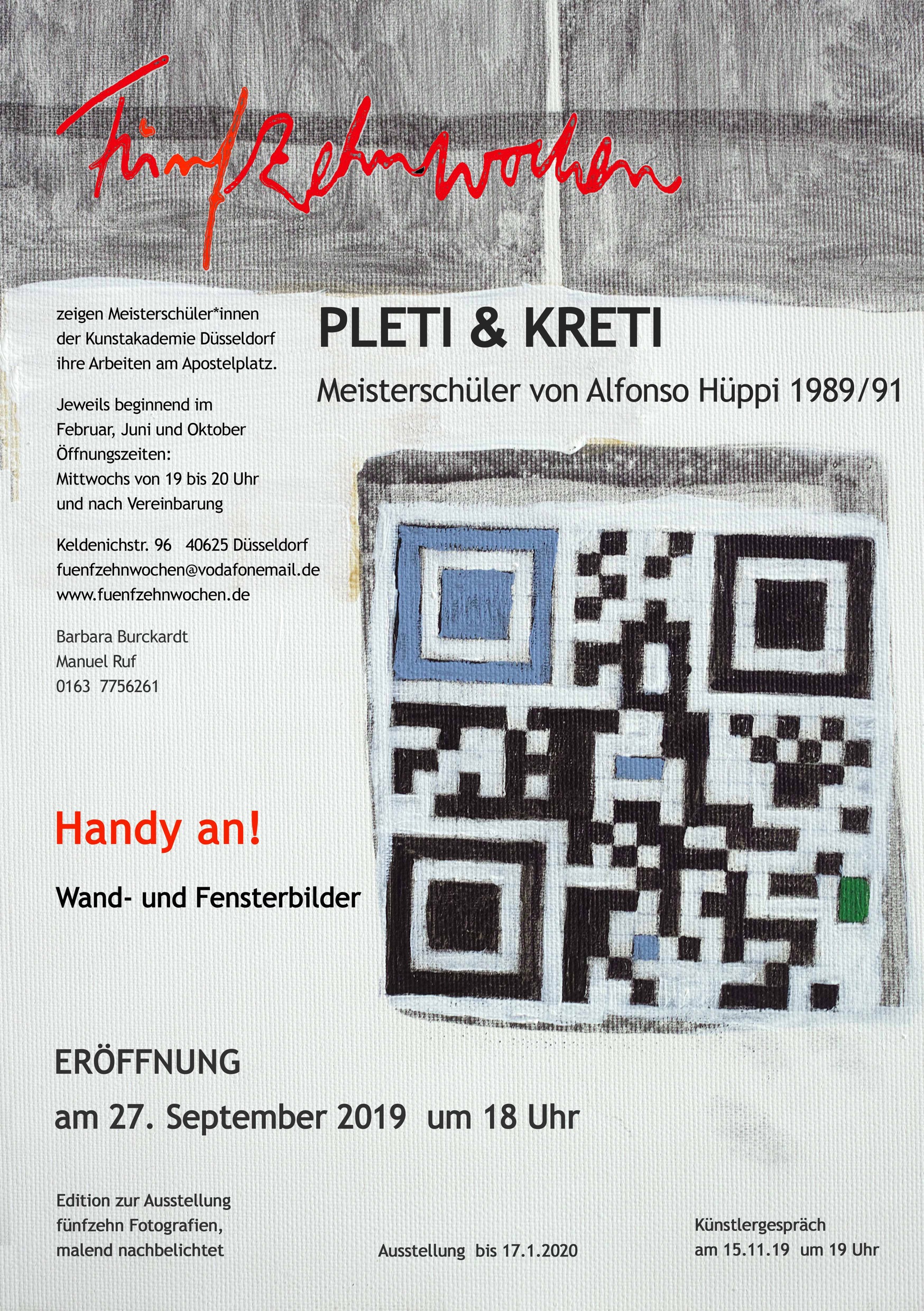 15W pk Plakat PletiundKreti