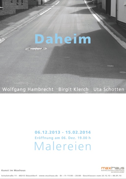 Daheim Plakat Homepage