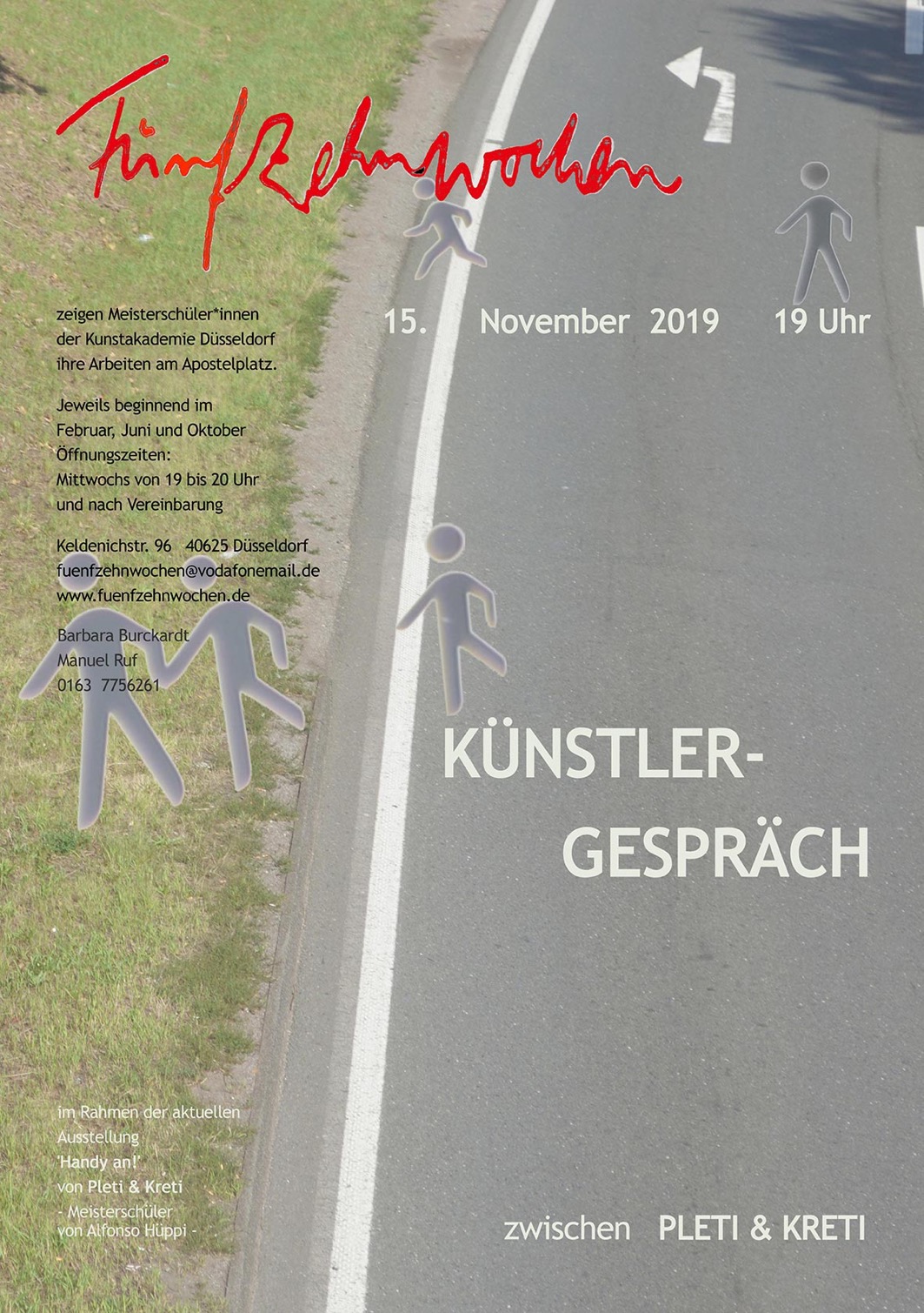 Künstlergespräch Pleti und Kreti