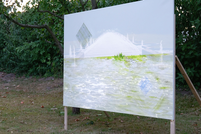 Sb Landschaft mit Springbrunnen